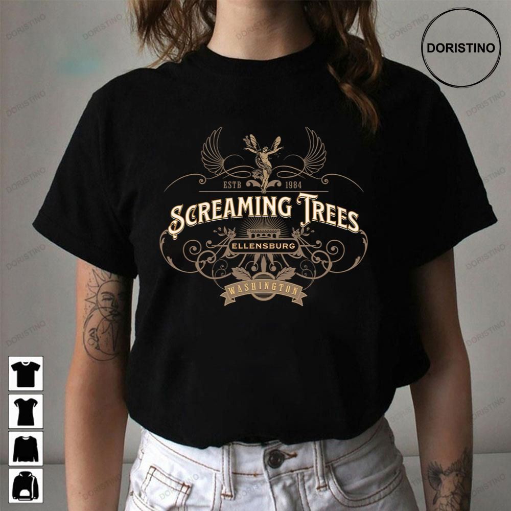 Vintage Washington Screaming Trees Limited Edition T-shirts